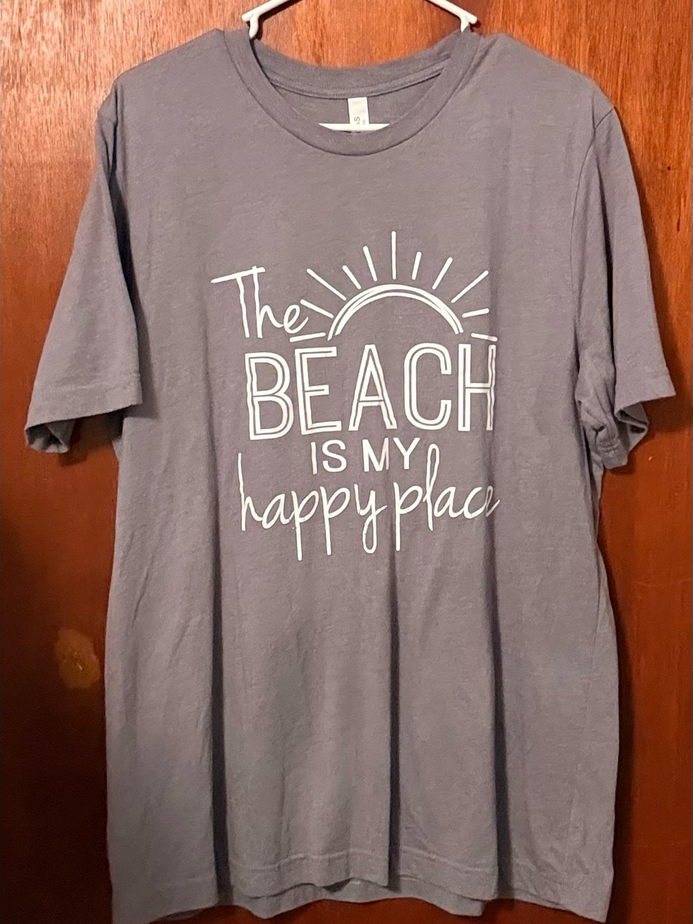 Bella + Canvas "The Beach Is My Happy Place" Graphic Tee